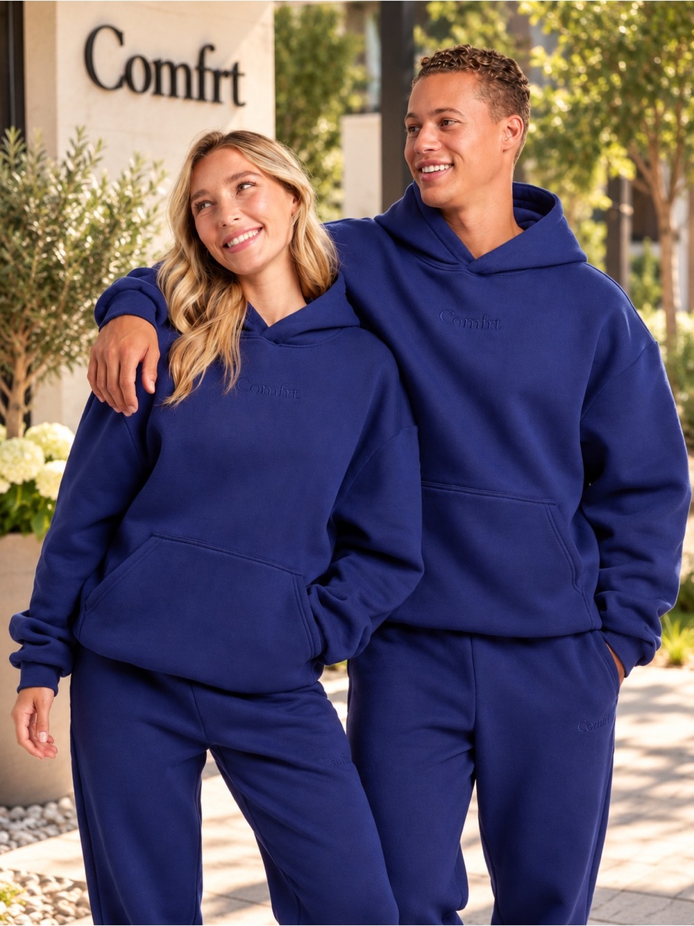 Comfrt Signature Hoodie – Limited Edition Indigo 💙